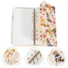 Budget Planner Notepad Notebook Office Blinder Cartoon Money Budgeting Binder Suppliescontainer Sheets Lovely Sketchbook