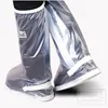 Armure de Moto, couverture imperméable pour chaussures de pluie, bottes antibactériennes réfléchissantes pour conduite en plein air, bottes à fond plus épais