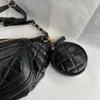 Grande capacité hiver nouveau sac à bandoulière sac à main à glissière sac de luxe designer femmes sac à main chaîne sac à bandoulière Channel Fanny pack 34cm