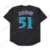 Maglie da baseball PERSONALIZZATE Randy Johnson Jersey Vintage 2001 WS 1999 Turn Back Pinstripe Retirement Hall of Fame Patch Vintage Black Mesh Navy