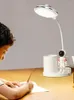 Tafellampen oplaadbare bureaulamp voor kinderen schattige slaapkamer draagbare nachtlicht verjaardagscadeau dimmen dimmen met sterprojectiepenhouder