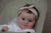 Bonecas NPK 50CM Reborn Baby Doll nascida menina bebê real toque macio Maddie com cabelo enraizado à mão boneca de arte artesanal de alta qualidade 230111