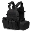 Men's Vests Tactical Equipment 6094 Hunting Vest Army Combat Body Armor Molle Plate Vest Military Airsoft Paintball Gear 230111