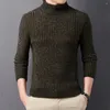 Men's Sweaters High Quality Daily Mens Sweater Winter Autumn Comfortable Fashion Knitted Knitwear Long Sleeve M-3XL Polyester