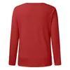 Dames t -shirts pakken t -shirts met lange mouwen voor vrouwen vallen casual tops blouse winter tuniek top v mooie jurk