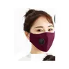 Designer Masks Pm2.5 Cotton Protective Mask Dustproof Haze Proof With Breathing Vae Can Be Inserted Into Filter Drop Delivery Home G Dhwvw