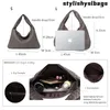 Shoulder Bags SC Brand New Vegan Leather Hobo Bag Handmade Woven Casual Female Handbag Big Capacity Patchwork Zipper Women Shoulde274m