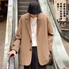 Herenpakken blazers Koreaanse stijl hiphop los plus size suit mannelijke kpop oversized tops herenkleding ulzzang modejas streetwear jassen 230111