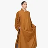 Ubranie etniczne Specjalne spodnie kurtki Suit Monk Long Robe Standard Arhat Unikalne szaty Shaolin Buddyjskie mundury Suknie