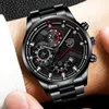 Wristwatches Business Stainless Steel Luminous Quartz Men's Wrist Watch Summer Classic Simulation Small Dial Fashion Luxury Casual Clock