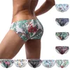 Underpants Sexy Underwear Male Printed Briefs Panties Men's Brief Peni Pouch Nylon Underpant Boy Bikini Camouflage Gay Cueca