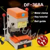 Equipped With Key Machine 368A Hand Cutting Machine Vertical Key Copying Machine With Punching Keys Locksmith Tools Cutter