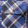 Men's Casual Shirts AIOPESON Double Pocket Flannel Plaid Long Sleeve Social Business for Autumn Fashion Checkered 230111