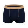 Underpants plus Größe männliche Unterwäsche 4 PCs/Los Männer Boxer Shorts Baumwoll Cuecas Boxer Solid Man großer XL-9xl
