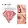 Face Powder Dhs Handaiyan Diamond Crystal Highlighting Pressed Compact Brightening Shimmer Complexion Bronzers Highlighters 5 Drop D Dhwhf