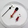 Uhr Reparatur Kits Mod NH35 NH36A Hände Rot-Goldene Fisch Sekunden Nadel 8 12 12,5mm Modifikation Ersetzen teile Mechanische Herren