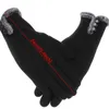 Five Fingers Gloves Autumn Winter Warm Female Non-Inverted Velvet Cashmere Full Finger Touch Screen Driving Skiing Windproof