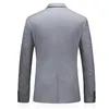 Herrenanzüge Blazer Herren Slim Business Casual Kleid Dreiteiliges Set Jacke Hose Weste / Herren Hochzeit Bräutigam Blazer Mantel Hose Weste