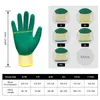 Gartenhandschuhe, 1 Paar, Handschutz, Sicherheit, Arbeit, Crinkle-Latex, Handfläche beschichtet, guter Griff, waschbar, rutschfest