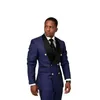 Costumes pour hommes Veste pour hommes doubles pour hommes Slim Fit Male Malle Mather Design Dernier Costume Contant de blazer sur mesure