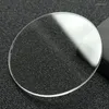 Kits de réparation de montre verre minéral plat épais 1.5mm 30 - 39.5mm diamètre Transparent avion cristal pièces 1 pièces