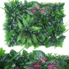 Decorative Flowers 60X40cm Artificial Plant Lawn Greening Wall Turf Outdoor Home El Background Decoration