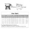 Dog Apparel Coat Sweater Winter Puppy Four-legged Thicken Christmas Deer Hooded Pet Clothes