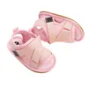 First Walkers Wallarenar 0-18m geboren baby Baby Boy Girl Sandalen zachte zool ademende zomerschoenen 4styles