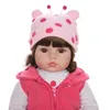 人形keiumi revorn bebe bebe doll toy cloth body stifted realistic baby doll with giraffe幼児の誕生日クリスマスプレゼント230111