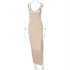 Produkt Spring Summer Sexy Dress Backless V Szyj Elegancki damski moda