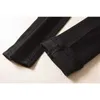 Projektant dżinsów męskich Jean Pants Autumn Black Denim Spodni mężczyźni kobiety szczupłe spodni pedicure rozciągnij europejskie prosto Ond2