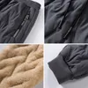 Men's Pants Brand Winter Warm Fleece Cotton Military Loose Cargo Casual Sports Over Size Thick Overalls Trousers 230111