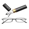 Sunglasses Vision Care Hinge Metal Stainless Steel Frame Reading Glasses Elderly Resin Eyeglasses Eyewear