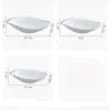 Plattor Nordic Creative Conch Shape Ceramic Salad Plate Restaurang Tabellery Modern Hem Dessert Noodle Soch Kitchen Cinner