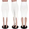 Leggings voor dames sexy lange vrouwen mode streetwear solide witte zwarte broek zomerbroek voor 2023 y2k kleding feest nachtclubkleding
