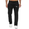 Pantalons pour hommes Imprimer AMOUR Jogging Sports Formation décontractée Sportswear Jambe droite Pantalons de survêtement Noir Gymnases Pantalon Automne 230111