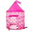 Toy Tents 7 Styles Princess Prince Play Tent Portable Foldble Tent Children Boy Castle Play House Kids Outdoor Toy Tent 230111