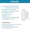 Smart Home Control Window Door Sensor voor alle 433 mhz draadloze alarmbeveiliging Gap om open te detecteren