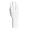 Jewelry Pouches Male Mannequin Hand Men Finger Glove Ring Bracelet Bangle Display Stand Holder