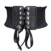 Cinture donne signore elastico cintura elastico fibbia elastico abito largo corsetto cintura di alta qualità di alta qualità