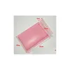 Confezione regalo 15X20Add5Cm Spazio utilizzabile Buste postali a bolle d'aria rosa Buste imbottite Buste postali imbottite Imballaggio autosigillante Drop Delivery Home Gard Dh8Mi