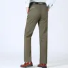 Pantaloni da uomo MRMT 2023 Pantaloni da uomo estivi di marca Sottili pantaloni larghi casual di colore solido di mezza età a vita alta per pantaloni lunghi maschili