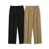 Men's Pants Retro Vintage Women Cotton Long Pant Home Pajamas Soft Elastic Waist Wide Leg Trousers
