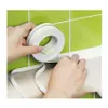 Set Di Accessori Per Il Bagno Pezzi Di Nastro In Pvc Cucina Accessori Per Il Bagno Impermeabile A Prova Di Muffa E Sigillatura Per Piscina A Parete Resistente 3.2Mx3.8Cm Dhz2R