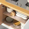 Table Mats Household Eva Transparent Cabinet Pad Waterproof Moisture-Proof Drawer Mat Cutting Kitchen Refrigerator Wardrobe