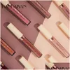 LIG BLISS HANDAIYAN MATTE LIPLIP LIPSTICK FOGGY VEET LIPGloss 12 Kolor Wodoodporny kubek bezstronny Długie usta makijaż Drop dostarczenie H Dhsmo