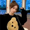Men's Hoodies Sweatshirts Fashion Bear Oversized Women Korean Cute Hoody Streetwear Girl Autumn Harajuku Tops Female 230110
