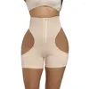 Shapers feminino de tamanho grande Shapewear Panties Mulheres da cintura alta barriga Roupa íntima Sexy Leaky Bugirdle Slimmation Shaping Lingerie