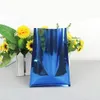 8x12cm blue heat seal Bags open top aluminum foil vacuum package bag mylar plastic packing bag chocolate and tea storage bag