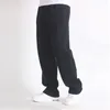 Męskie spodnie męskie workowate spodnie Solidny kolor Slim Fited Sprespants Elastic Homme Extra Plus Size 4xl 5xl 6xl 7xl Joggers